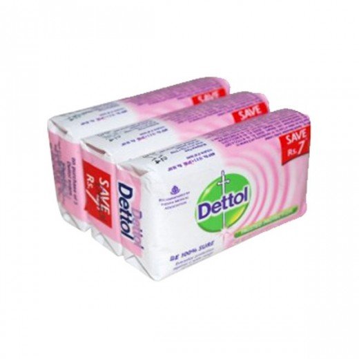 Dettol Bathing Soap - cool ( Pack of 3 ) - 75 Gms